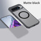For Google Pixel 9 Pro XL 8 7 Pro 8a 7a Magsafe Case Matte White & Clear Wireless Charging Shockproof Magnetic Armor Cover