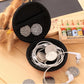 Bluetooth Headset Headphone Hard Case for Wired Earphones Storage Bag Case Portable Travel Shockproof Earbuds Carrying Pouch Bag