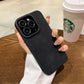 Matte Leather Silicone Phone Case For iPhone 15 16 12 11 14 Pro Max 13 Mini X XR XS 78 Plus SE Lens Protection Bumper Full Cover - Caseverse