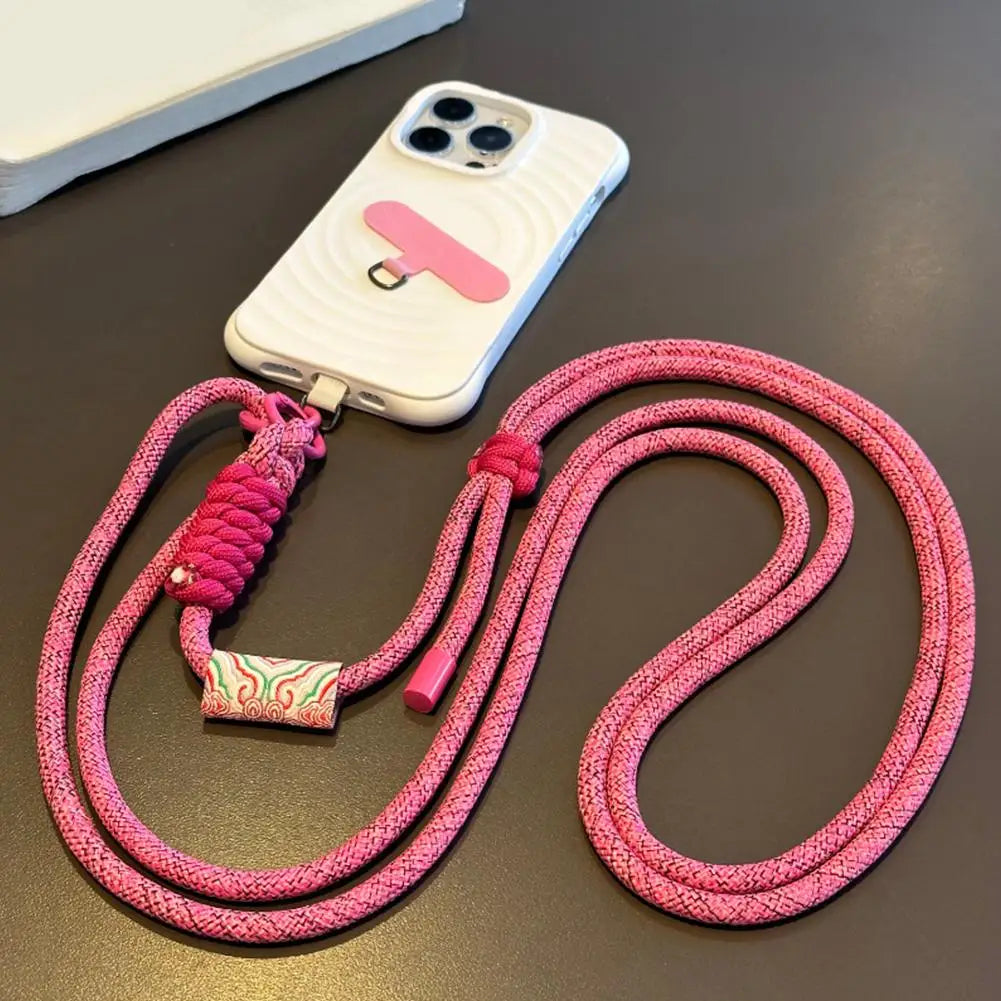 Mobile Phone Lanyard Adjustable Long Crossbody Lanyard Neck Rope Band Shoulder Anti Loss Cell Phone Accessories