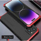 Metal Frame PC Phone Case for IPhone 13 12 14 15 Pro Max Aluminum Anti-collision Strip Silica Gel Back Cover for IPHON 15 Promax