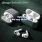 Italian Suede Leather Case For Airpods Pro 2 Luxury Artificial Leather All Inclusive Case For Airpods 4 3 Case Wireless Charge