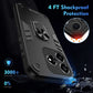 Military Grade Case for ZTE Axon 60 Lite Protective Cover Shockproof Ring Stand Holder Fundas Coque - Caseverse