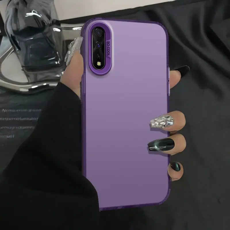 ForHuawei Y9s Case Huawei P smart Pro 2019 Phone Cover STK-L21 STK-LX3 STK-L22 Cases Luxury Metallic Aurora Skin Matte Cover