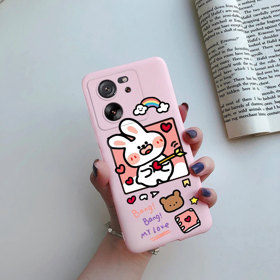 For Xiaomi 13T Pro Case Fashion Marble Astronaut Silicone Phone Cases For Xiaomi Mi 13T Mi13T 13 T Pro 5G Protection Back Cover - Caseverse