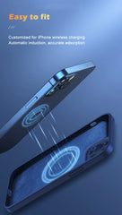 Original Magnetic Liquid Silicone Phone Cases For iPhone 16 15 14 13 12 11 Pro Max Magsafe Case Wireless Charge Shockproof Cover