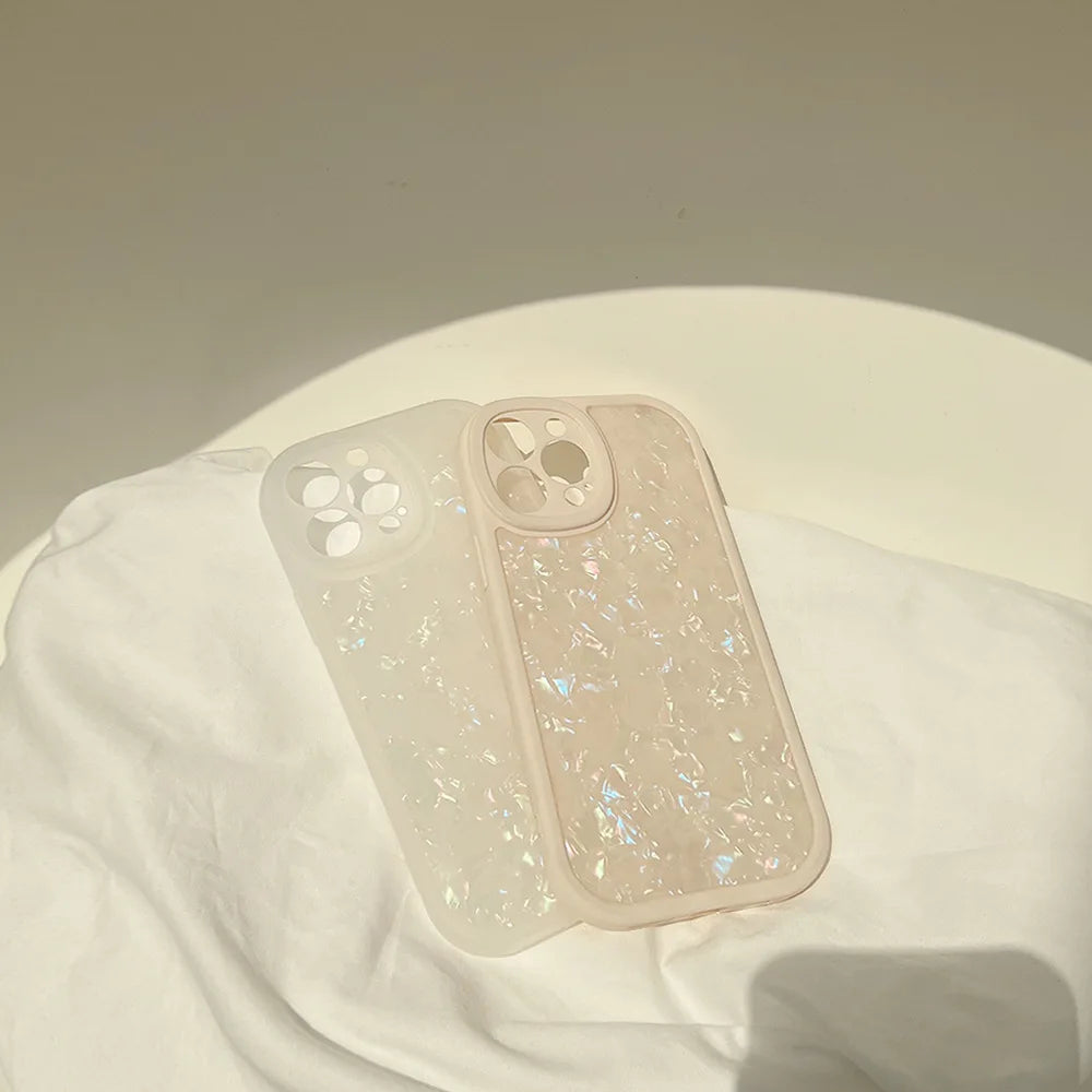 Luxury Glitter Dream Shell Marble Pattern Phone Case For Iphone 15 14 13 12 11 Pro Max For iphone xs max  Case - Caseverse