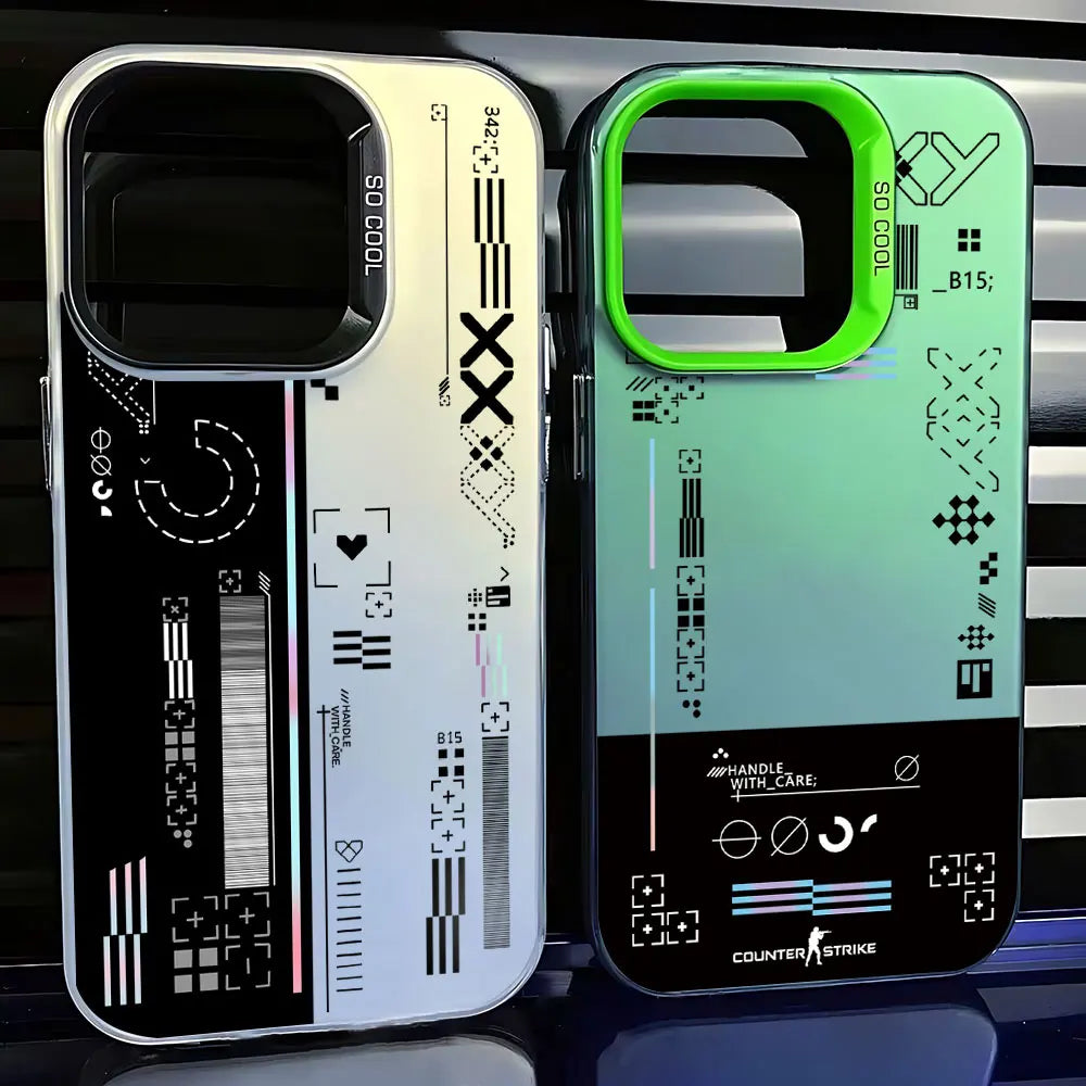 Hot Fashion Game CS Clear GO Phone Case For iPhone 16 15 14 13 12 11 Pro Max X XR XSMAX 8 7 Plus Matte Shockproof Back Cover - Caseverse