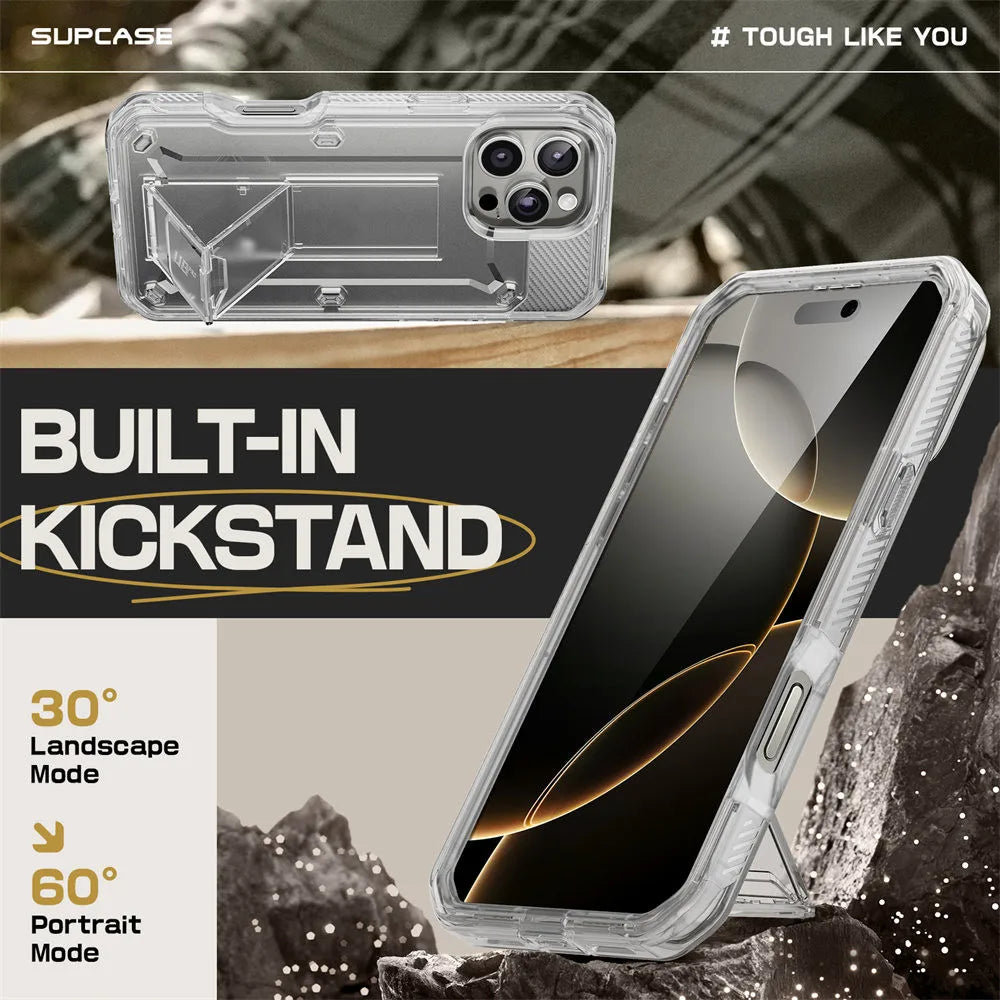 SUPCASE For iPhone 16 Pro Max Case 6.9" (2024) UB Pro Full-Body Heavy Duty Rugged Phone Case with Built-in Screen Protector - Caseverse