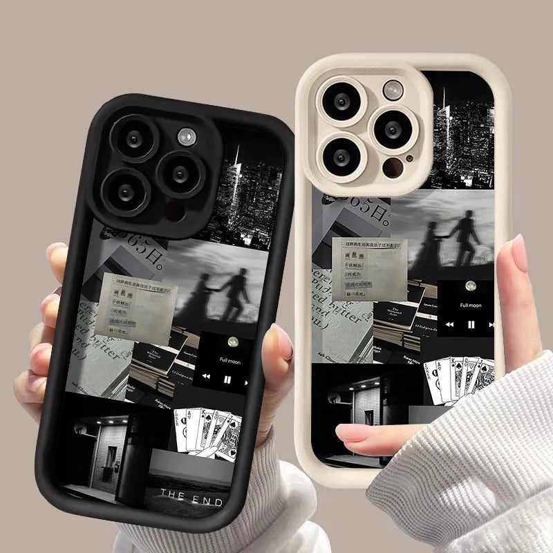 Soft Candy Liquid Silicone Phone Case For iPhone 14 15 16 Shockproof Cover