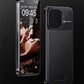 Luxury Leather Metal Integrated Phone Case For IPhone 16 Pro 15 14 13 ProMax Push-Pull Installation With Aromatherapy Back Cover