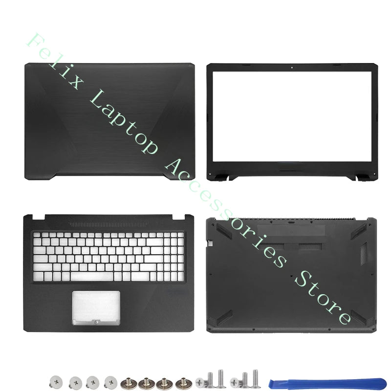 New Laptop Housing Cover For X570 X570U X570UD YX570U YX570 LCD Back Cover/Front Bezel/Palmrest/Bottom Upper Top Case