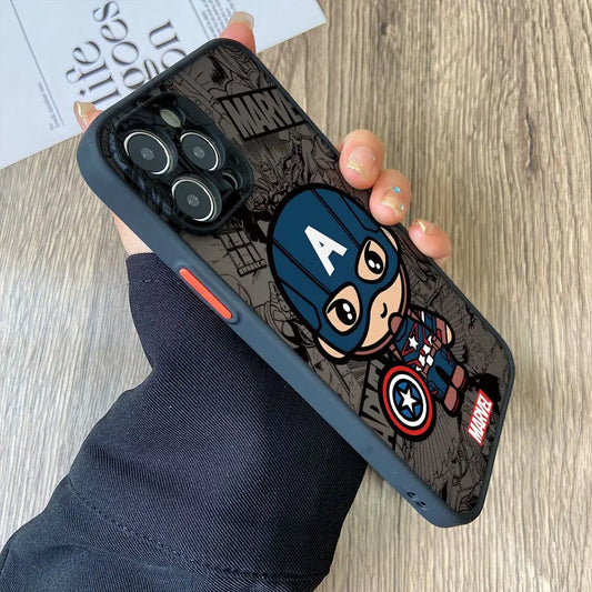 Deadpool Groot Venom Phone Case for Xiaomi Redmi Note 13 12 11 10 10A 10X 9 Prime 9S 8 Pro Plus 4G 5G Matte Clear Hard Cover