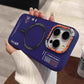 Matte Magnetic Phone Case For iPhone 16 15 14 13 Pro Max For Megsafe Wireless Charge Frosted Back Metal Lens Frame Buttons Cover