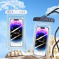 Transparent Waterproof Phone Case Touch Screen Under 7.0 inches Mobile Phone Cover with Lanyard Phone Sealed Bag Swimming&Diving - Caseverse