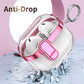 Transparent Case For Samsung Galaxy Buds 3 Pro/ Buds 3 Cover Lock buckle electroplating anti fall protective Galaxy Buds3 Cover