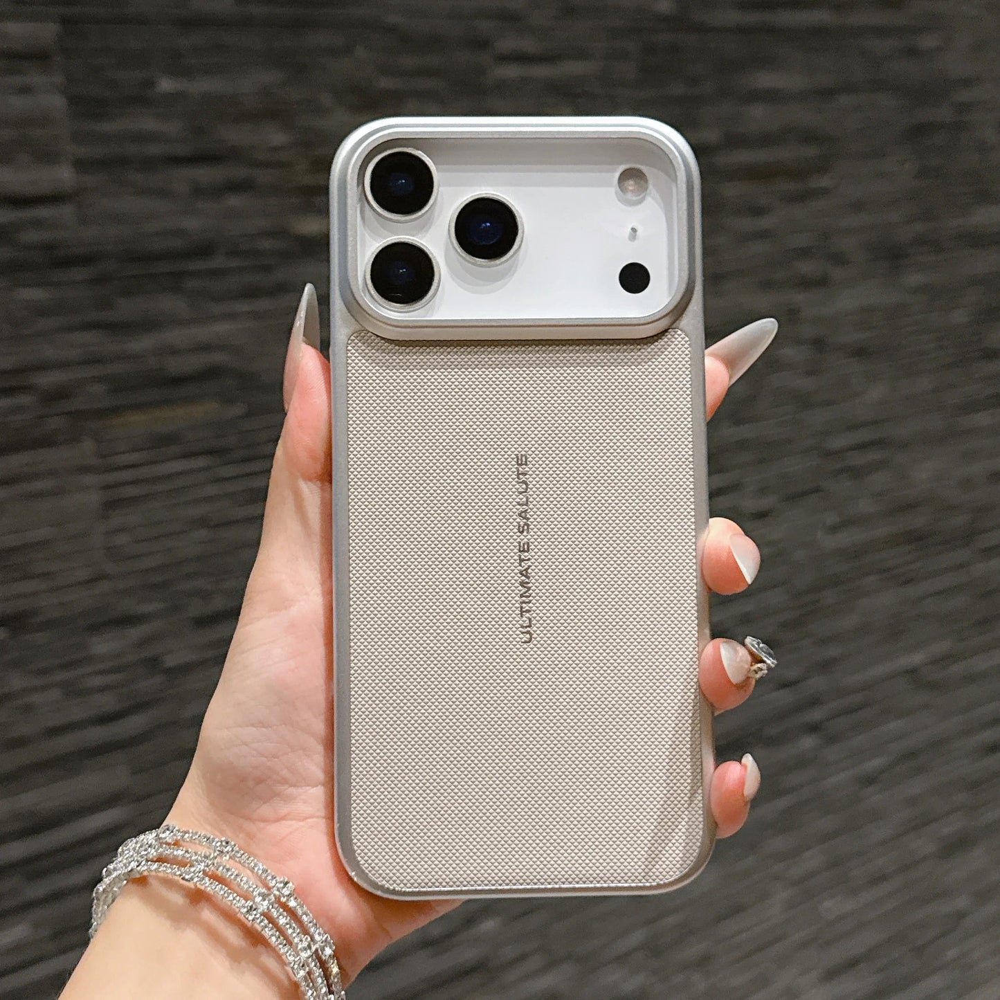 High End Business Leather Magnetic Sle Phone Case for IPhone 17 Pro Max 17 Air Plating Frame Shockproof Protection Cover MB