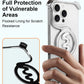 Oatsbasf Metal Phone Case for iPhone 16/16 Pro/16 Pro Max Ultra-thin Frameless Magsafe Shockproof Minimalist Protective Covers
