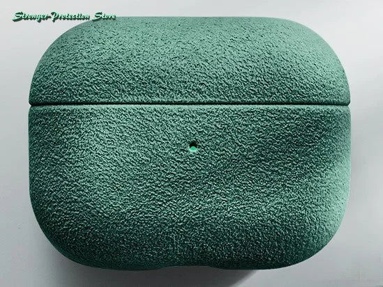Italian Suede Leather Case For Airpods Pro 2 Luxury Artificial Leather All Inclusive Case For Airpods 4 3 Case Wireless Charge