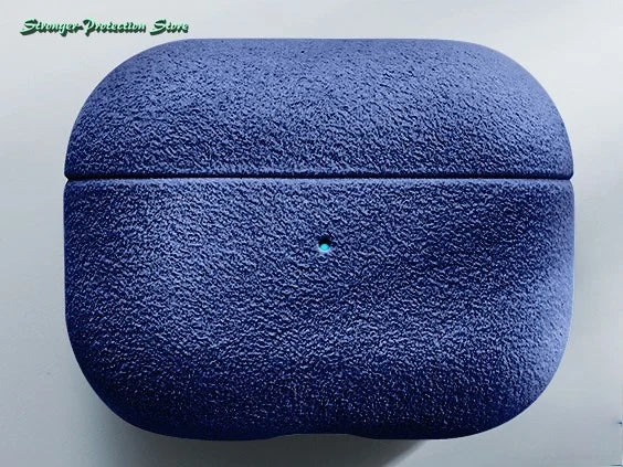 Italian Suede Leather Case For Airpods Pro 2 Luxury Artificial Leather All Inclusive Case For Airpods 4 3 Case Wireless Charge