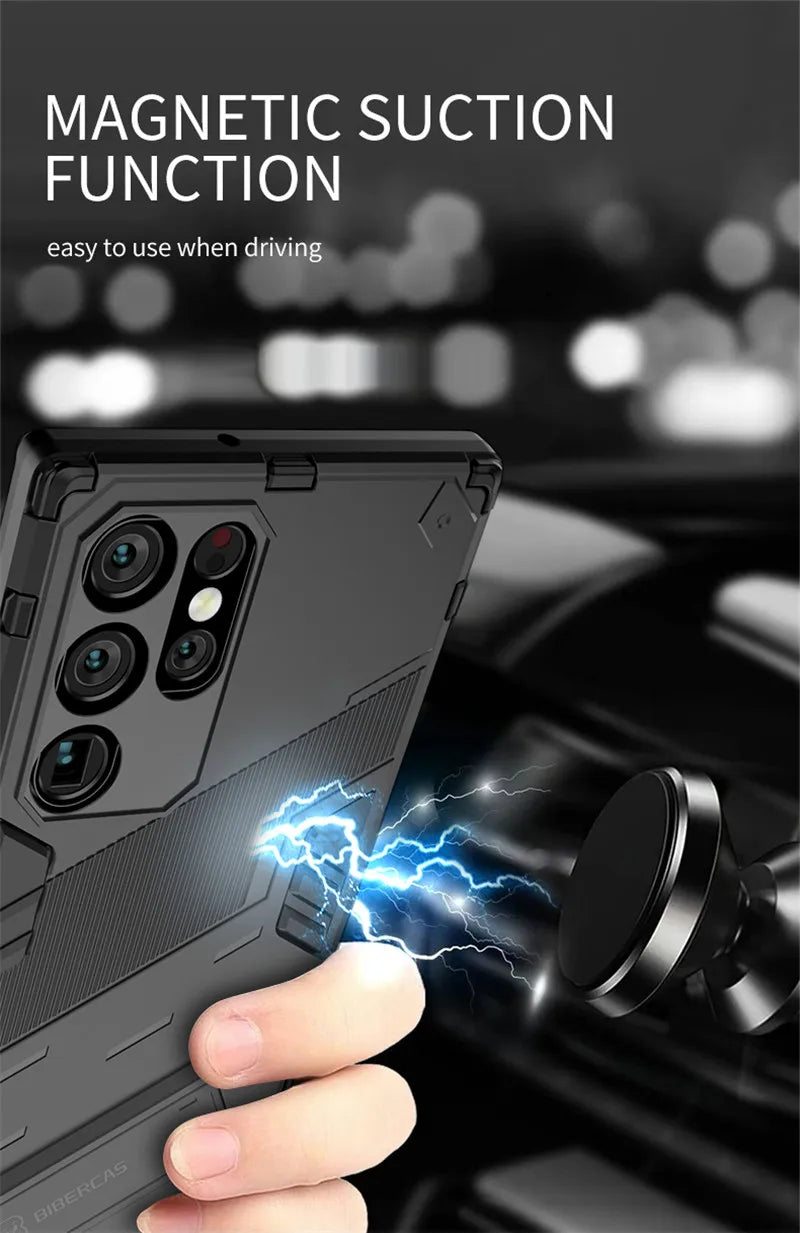 For Oneplus Nord 2T 5G Case Armor Shockproof Phone Cases For One Plus Nord2T Nord 2 T Stand Holder Rugged Silicone Cover Coque - Caseverse