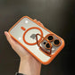 Luxury Magnetic Shockproof Phone Case For iPhone 15 14 13 12 11 16 Pro Max 16 Plus Funda Stand Glass Lens Protection Back Cover - Caseverse