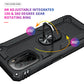 Cover Case for POCO F3 Armor Rugged Military Shockproof Ring Holder Magnet Phone Case for Xiaomi POCO F3 F 3 5G - Caseverse