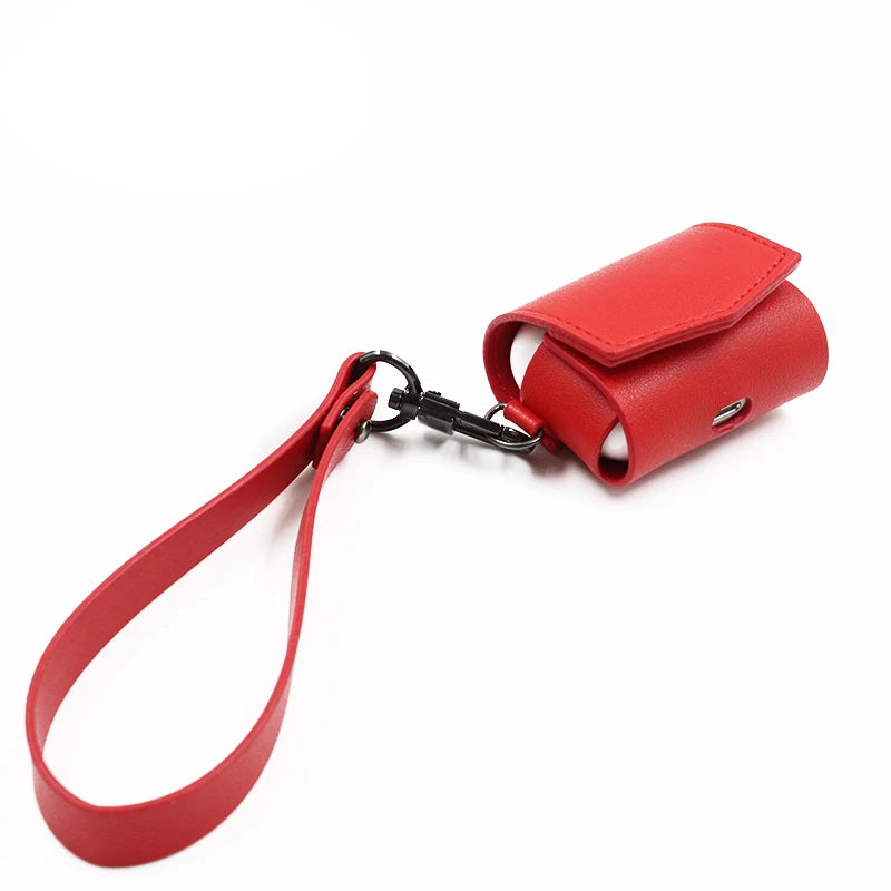 AirPods Pro Case Cover with Straps, Soft Leather Protective Case for Apple AirPod Pro 2nd/1st Generation Case, Case Accessories