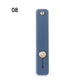 Push Pull Rainbow Phone Grip Silicone Phone Stand Finger Ring Holder Finger Strap Bracket Portable Telescopic Wrist Band - Caseverse