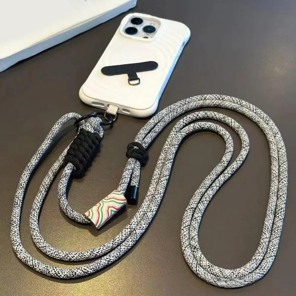 Mobile Phone Lanyard Adjustable Long Crossbody Lanyard Neck Rope Band Shoulder Anti Loss Cell Phone Accessories