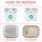 Transparent headphone case For AirPods Pro 2 USB C Funda Capa for AirPod Pro 1st Gen 2 3 Charging Case USB-C 2023 2022 2019 Case