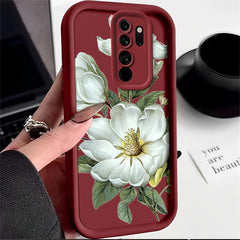 Coque Flower Painted Phone Case For Xiaomi Redmi Note 8 Pro 8Pro Silicone Anti Drop Soft Cover