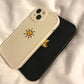 Simple Sun Moon Phone Case For iPhone 14 Plus 7 8 X XS XR 11 12 13 Pro Max Silicone Cases Cover - Caseverse