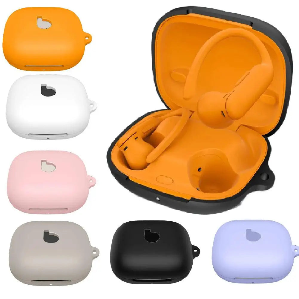 Silicone Case For Powerbeats Pro 2 Storage Case Cover Soft Earbuds Protective Case For Powerbeats Pro 2 Drop-Proof Shock-Proof