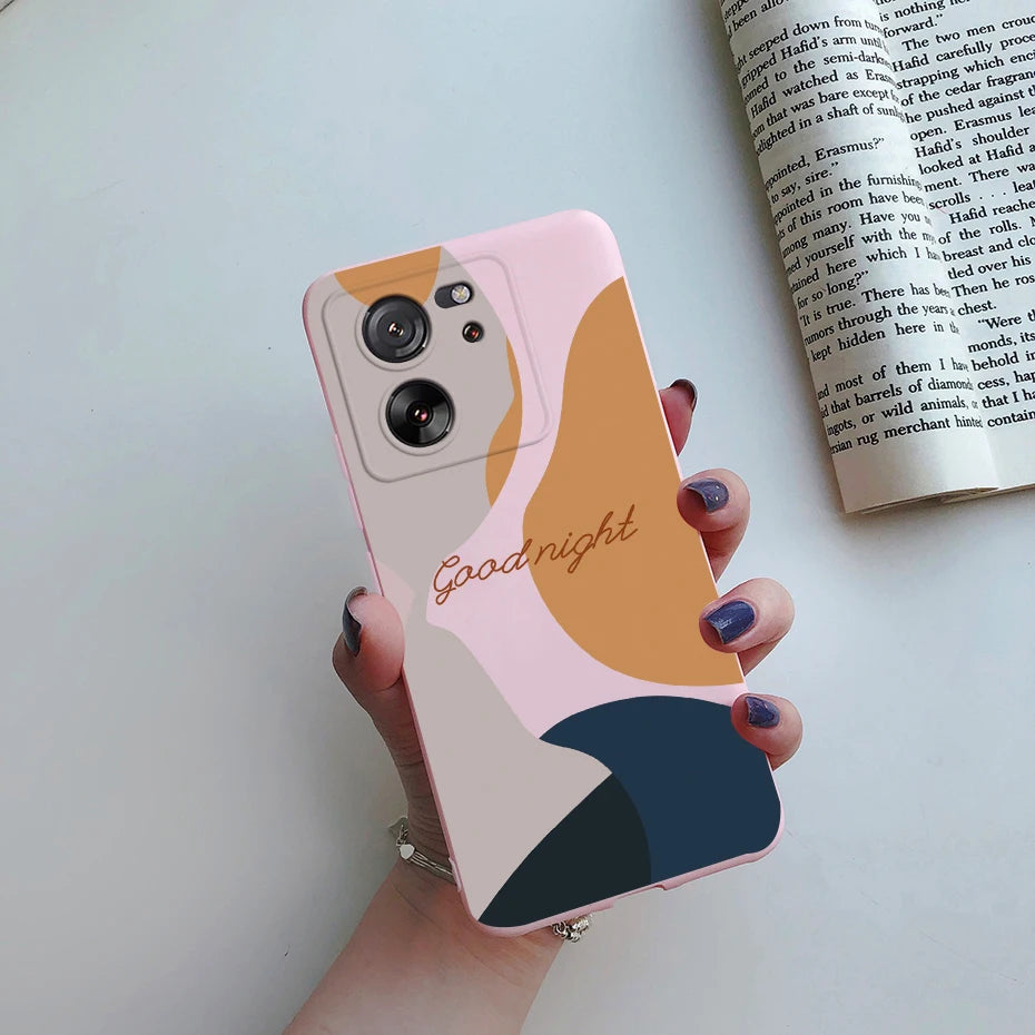 For Xiaomi 13T Pro Case Fashion Marble Astronaut Silicone Phone Cases For Xiaomi Mi 13T Mi13T 13 T Pro 5G Protection Back Cover - Caseverse