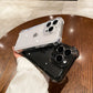 Luxury Transparent Silicone Phone Case For iPhone 16 15 14 13 12 11 Pro Max 16E XR X XS 7 8 14 15 Plus SE2 Shockproof Soft Cover - Caseverse