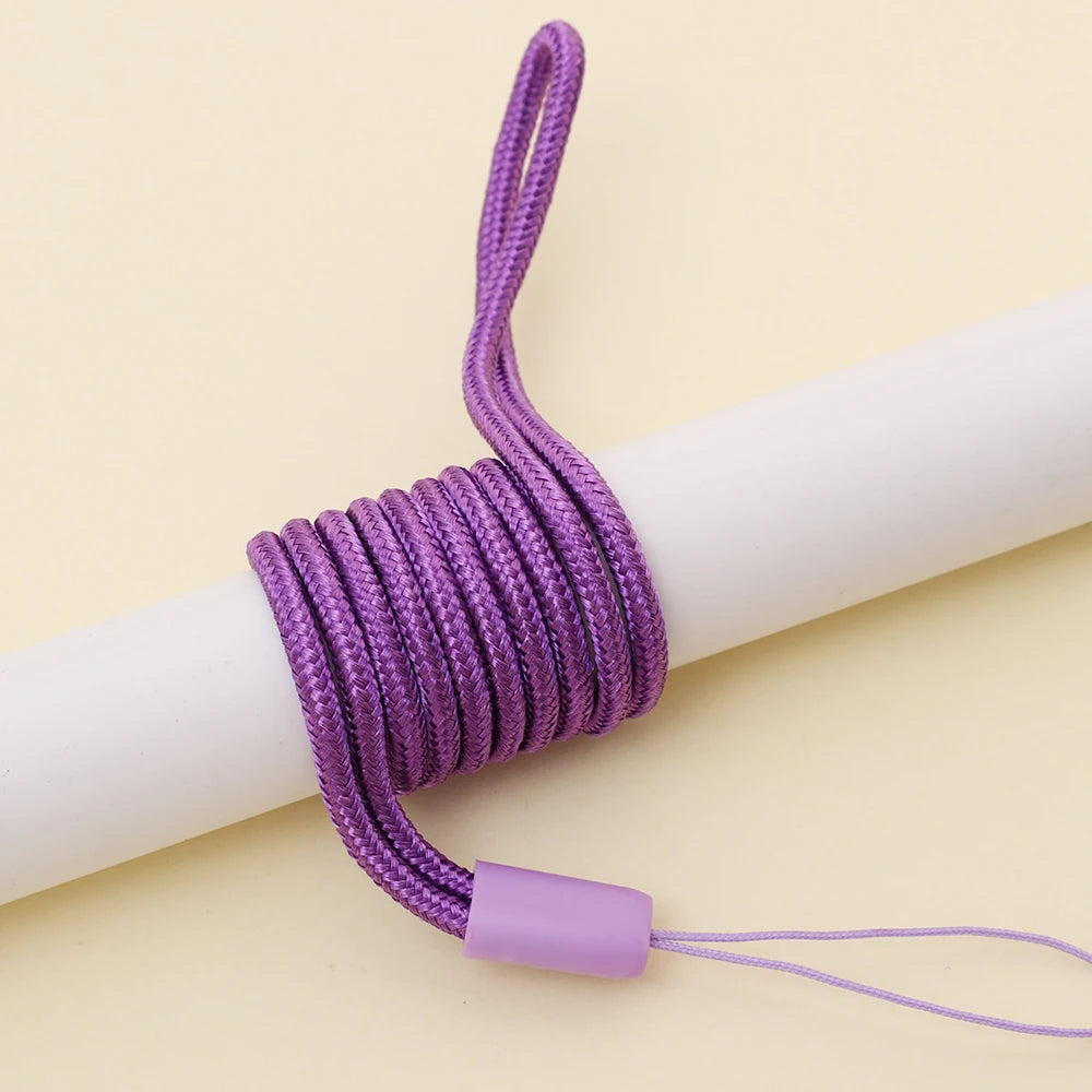 Lanyard Nylon Multi-purpose Hanging Neck Long Rope for Mobile Phone Portable Game Consoles Pass Cards Lanyard String Holders