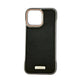 Phone Case Luxury Matte PU Leather Frameless For iPhone 16 15 14 13 12 Pro Max Plus Metal Lens Protection Shockproof Back Cover