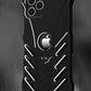 R-just Style Protection Mobile Phones Case For Iphone 15 16 14 Plus 13 12 11 Pro Max Metal Aluminum Shell Hybrid Case Cover