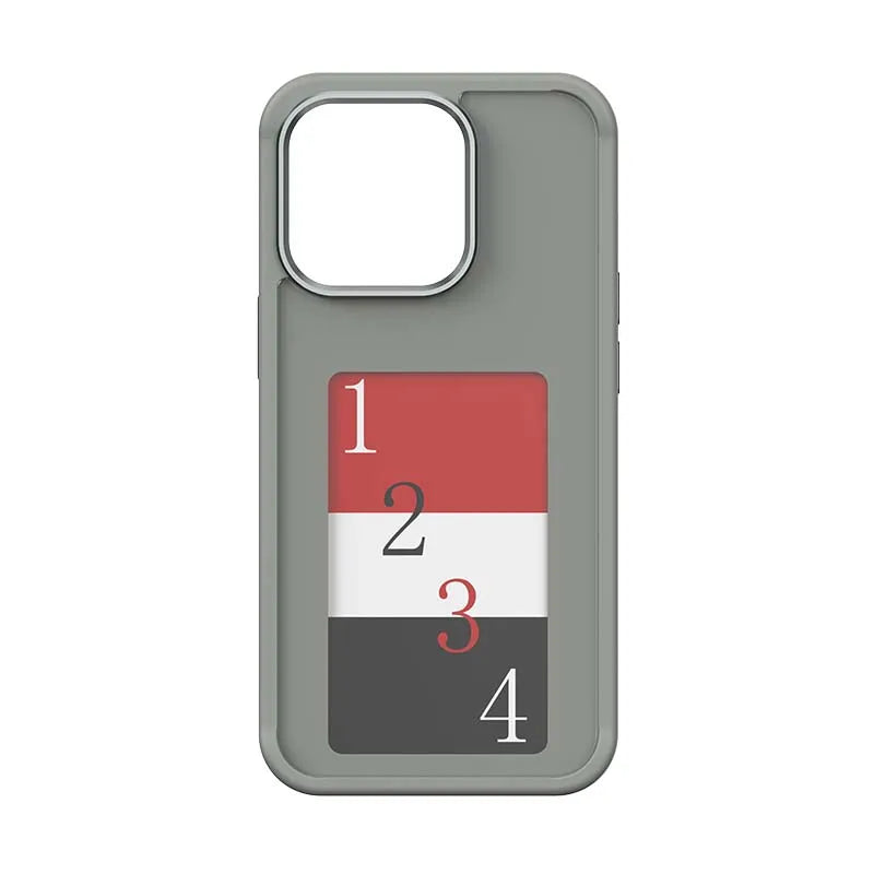 E-ink Screen Smart Phone Case NFC Functions Case For Fundas iphone 13 Case iPhone 15 14 Pro Max DIY Case - Caseverse