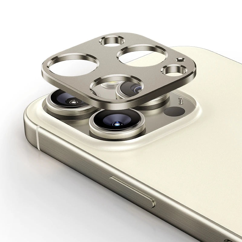 Metal Camera Protector For IPhone 16Pro/ 16 Promax Back Lens Cap Covers Original Color