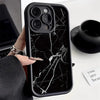 Soft Silicone Phone Case For iPhone 13 Case iPhone 15 14 Pro 11 12 16 13 Pro Max XR XS 7 8 Plus SE Fashion Marble Pattern Cover - Caseverse