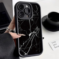 Soft Silicone Phone Case For iPhone 13 Case iPhone 15 14 Pro 11 12 16 13 Pro Max XR XS 7 8 Plus SE Fashion Marble Pattern Cover