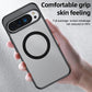 For Google Pixel 9 Pro XL 8 7 Pro 8a 7a Magsafe Case Matte White & Clear Wireless Charging Shockproof Magnetic Armor Cover