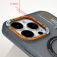 Matte Magnetic Phone Case For iPhone 16 15 14 13 12 Pro Max Megsafe Wireless Charge Frosted Back Metal Lens Frame Buttons Cover
