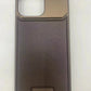Luxury Leather Metal Integrated Phone Case For IPhone 16 Pro 15 14 13 ProMax Push-Pull Installation With Aromatherapy Back Cover