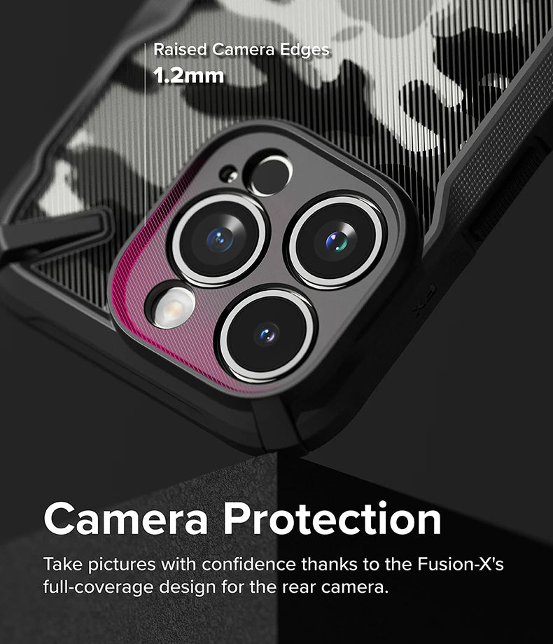 Ringke Case Compatible with iPhone 15 Pro 6.1-Inch, [Military-Grade Protection] Advanced Protection PC + TPU Bumper Phone - Caseverse