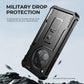 For OnePlus 12 5G (2024) Case Full Body Bumper Military Grade Armor Shockproof Shell Case Bracket with Built in Screen Protector - Caseverse