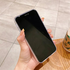 Clear Phone Case For iPhone 11 12 13 14 Pro Case for iphone X XS Max XR 7 8 Plus SE Cases Cover Soft Silicone Wallet Card Holder