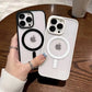 For Magsafe Magnetic Wireless Charging Phone Case For Samsung Galaxy S24 Ultra S23 S22 S24 FE S23 Plus Cases Acrylic Matte Cover - Caseverse